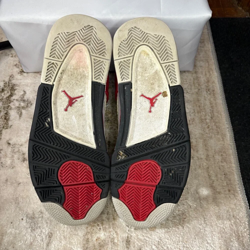 Size 9.5 - Jordan 4 Retro Mid Red Cement